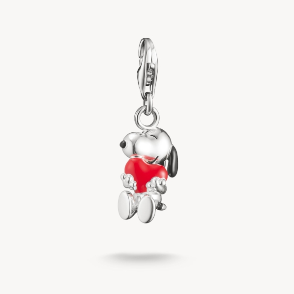 THOMAS SABO x Peanuts™ Snoopy & Herz Charm 925 Silber 2226-664-10