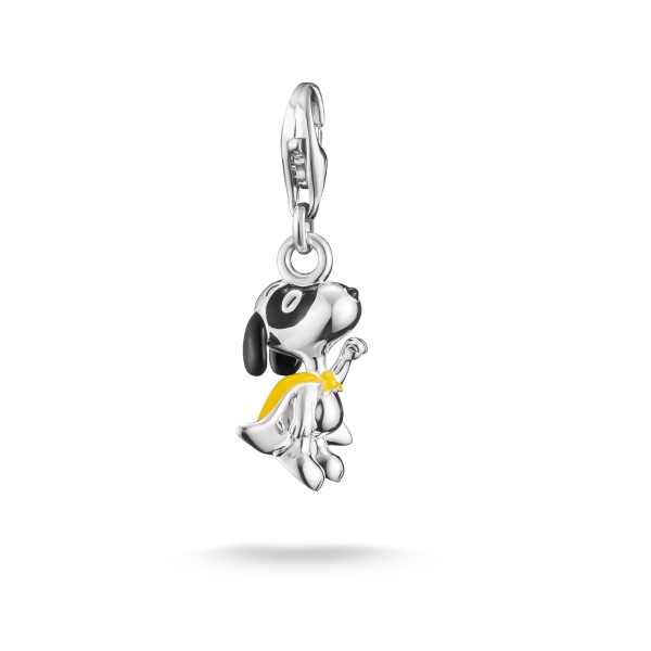 THOMAS SABO x Peanuts™ Charm Snoopy als Superheld 925 Silber 2242-664-7