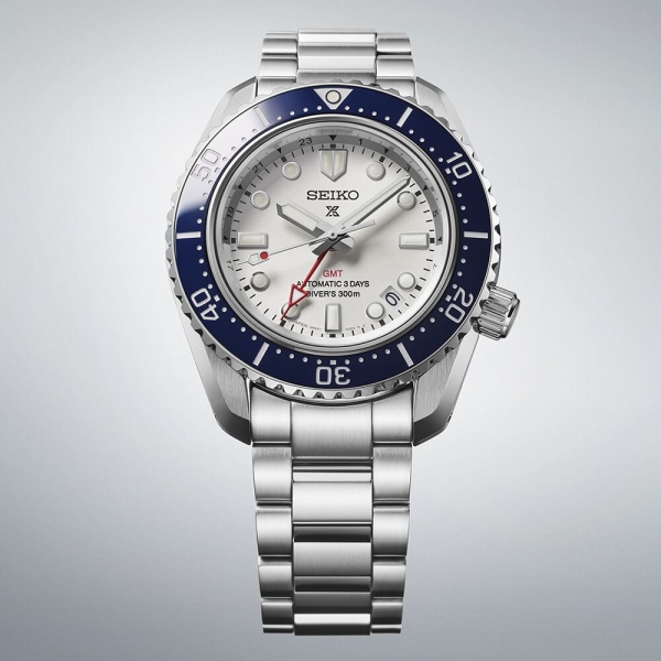 Seiko Prospex Automatik GMT Herrenuhr Taucher Saphirglas 42mm SPB519J1