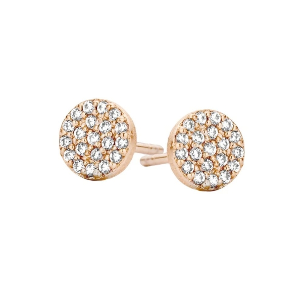 Spirit Icons Ohrringe Damen Ohrstecker 925 Silber Rosé 40194