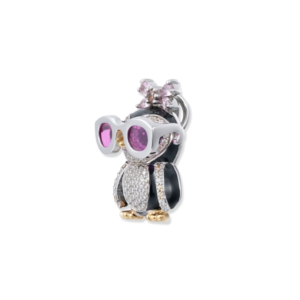 Seinerzeit Ketten Anhänger Pinguin Kiki Limited 925 Silber SZA-3990-466