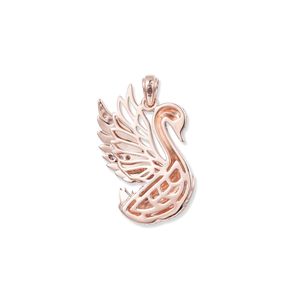 Seinerzeit Ketten Anhänger Schwan Selena 925 Silber Rosé SZA-3980-442