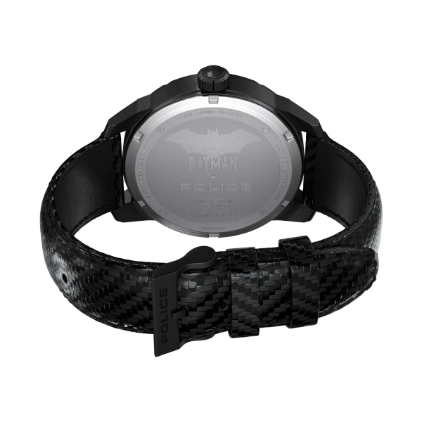 Police x Batman Herrenuhr Schwarz Limited Edition 45mm PEWGA0075502