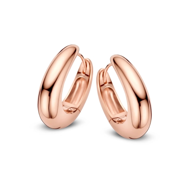 Spirit Icons Ohrringe Creolen 925 Silber Rosé 42074