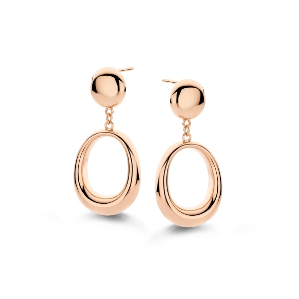 Spirit Icons Ohrringe Ohrstecker Ohrhänger 925er Silber Rosé 43104