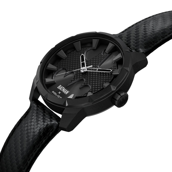 Police x Batman Herrenuhr Schwarz Limited Edition 45mm PEWGA0075502