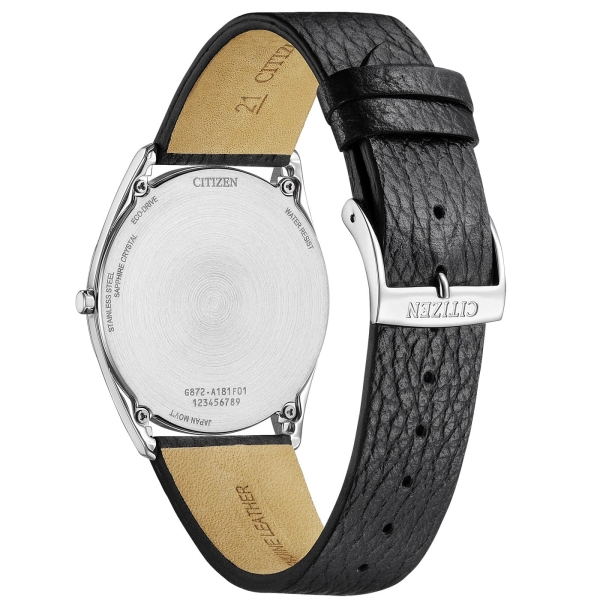 Citizen Herrenuhr Suratto Solar Eco-Drive Saphirglas Flach 38mm AR3120-16A