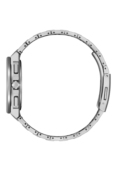 Citizen Herrenuhr Funkuhr Solar Titan Saphirglas Silberfarben 10BAR AT8391-52H