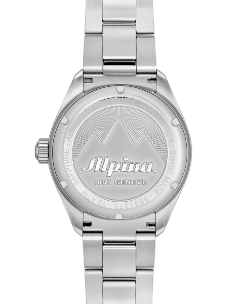 Alpina Herrenuhr Alpiner 4 Automatik Grau AL-525GS4AQ6B