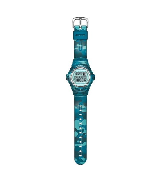 Casio Baby-G Damenuhr Digital Licht 20BAR Blaugrün BG-169CM-2ER