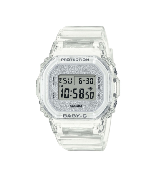 Casio Baby-G Damenuhr Digital Alarm Licht Transparent BGD-565GC-7ER