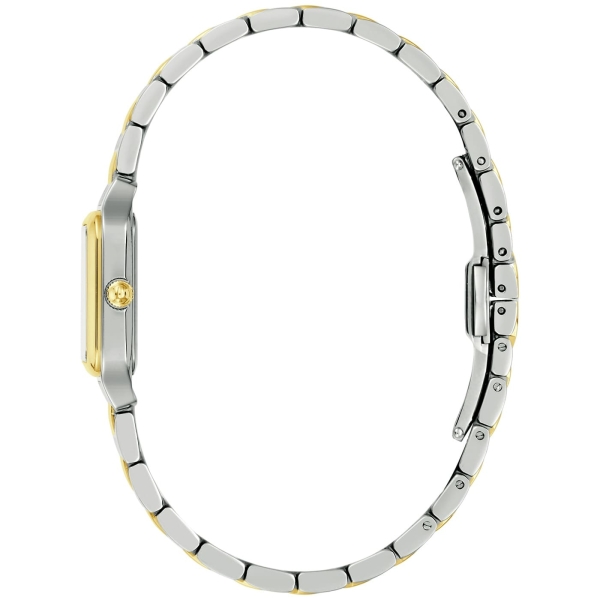 Bulova Damenuhr Edelstahl Saphirglas Bicolor 23mm 98L330