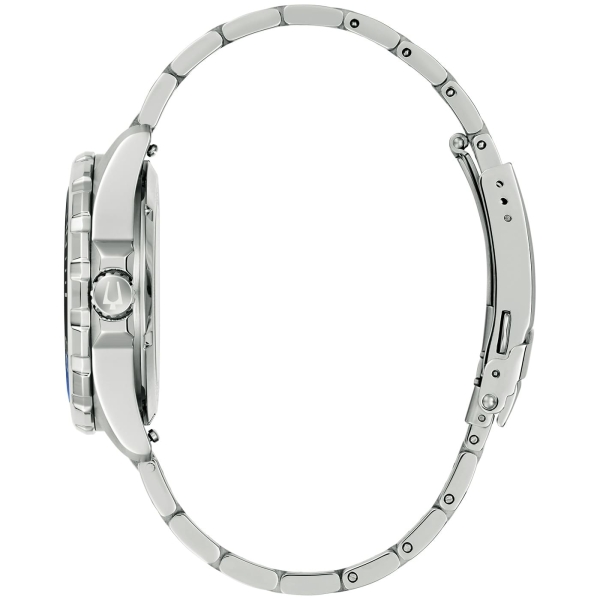 Bulova Herrenuhr Marine Star Automatik Saphirglas Blau 20BAR 98B466