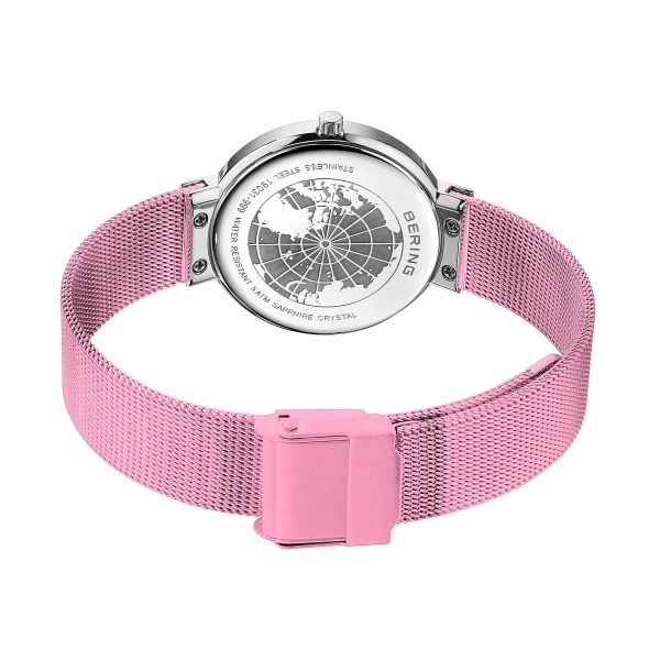 Bering Damenuhr Saphirglas Pink 19031-999