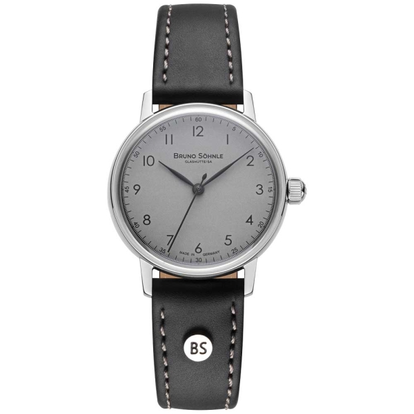 Bruno Söhnle Glashütte Damenuhr Bergamo Small Saphirglas Leder 17-13235-831