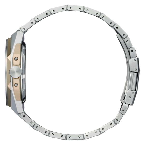 Citizen Herrenuhr Automatik Series 8 Bicolor Edelstahl Saphirglas NB6084-50A