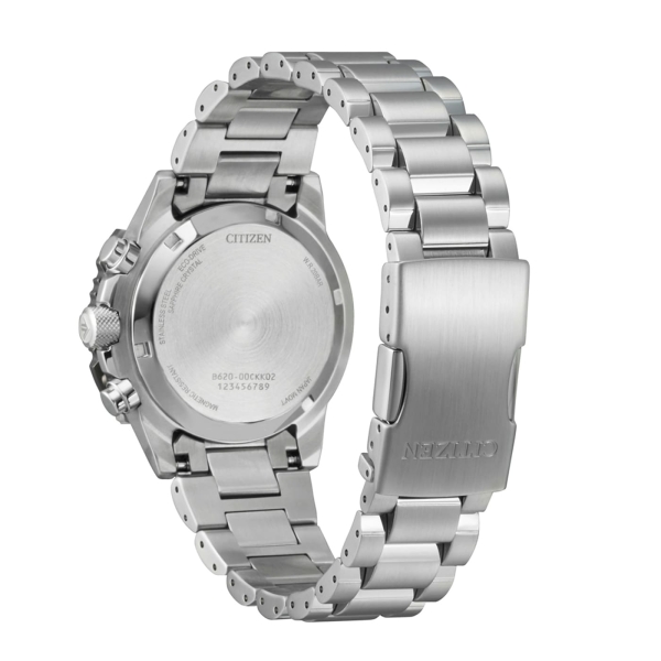 Citizen Promaster Herrenuhr Solar Chrono Saphirglas 20BAR Schwarz CA4664-60E