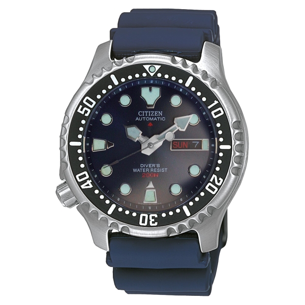 Citizen Promaster Automatik Herrenuhr Blau Tag Datum 42mm NY0040-17LC