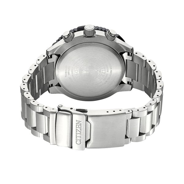 Citizen Herrenuhr Funkuhr Solar Saphirglas Schwarz 46mm CB5001-57E