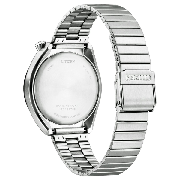 Citizen Herrenuhr Bullhead Chronograph Datum Weiß 38mm AN3660-81A