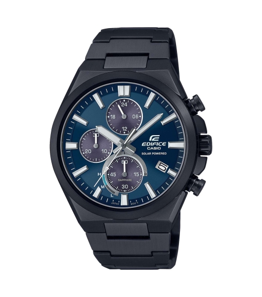 Casio Edifice Herrenuhr Chronograph Solar Schwarz EFS-S630DC-2AVUEF