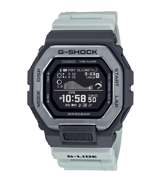 Casio G-SHOCK Herrenuhr Digital Ebbe-Flut GBX-100TT-8ER