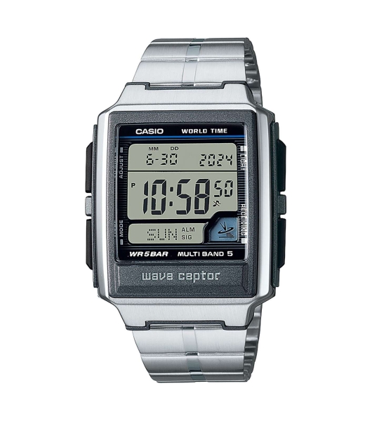 Casio Herrenuhr Funk Digital Edelstahlband WV-59RD-1AEF