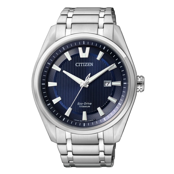 Citizen Herrenuhr Eco-Drive Solar Titan Saphirglas 10BAR AW1240-57L