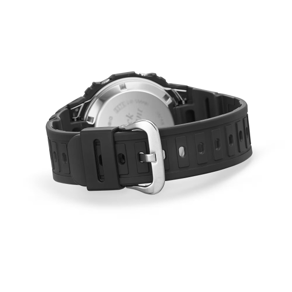 Casio G-SHOCK Herrenuhr Digital Schwarz Alarm 20BAR DW-5000R-1AER