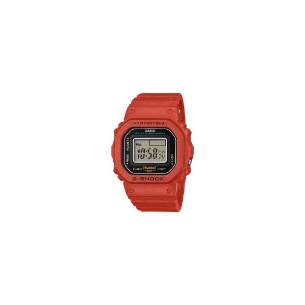 Casio G-SHOCK Ring Uhr Digital 20BAR Licht Stopp Rot DWN-5600-4ER