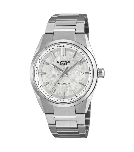 Casio Edifice Herrenuhr Automatik Saphirglas 38mm Weiß EFK-110D-7AER