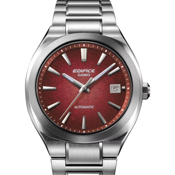 Casio Edifice Herrenuhr Automatik Saphirglas Rot 38mm EFK-200D-4AER