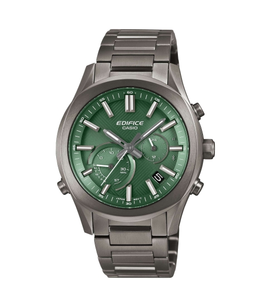 Casio Edifice Herrenuhr Bluetooth® Saphirglas Datum Grau 39mm EQB-1300DC-3AEF
