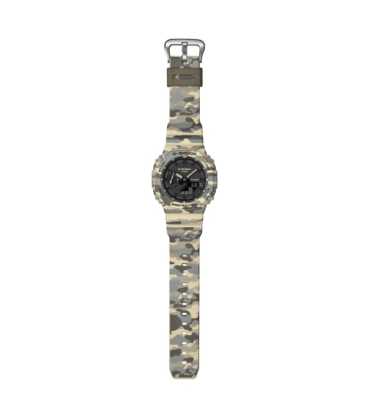 Casio G-SHOCK Herrenuhr Licht Camouflage Beige GA-2100CM-5AER