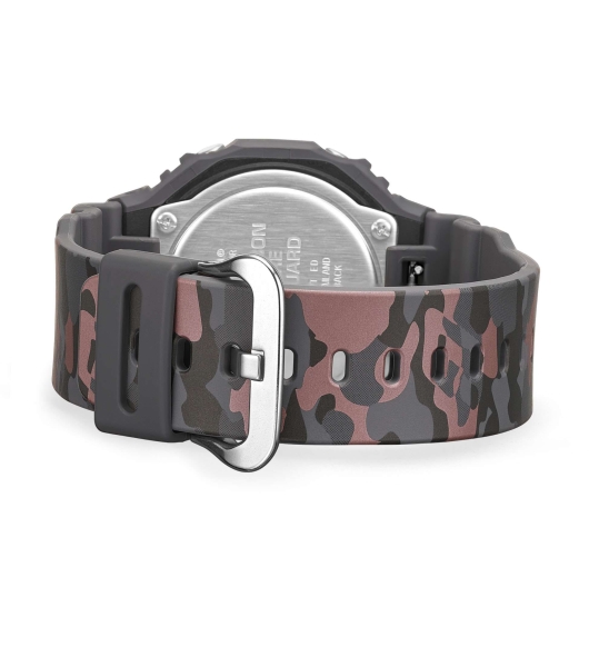 Casio G-SHOCK Herrenuhr Licht Camouflage Grau GA-2100CM-8AER