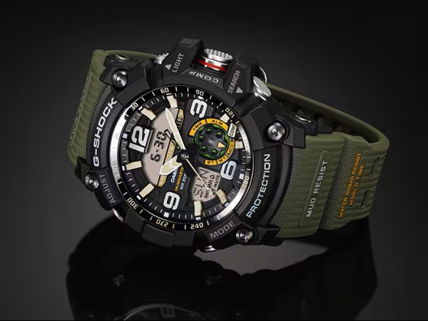 Casio G-SHOCK Pro Herrenuhr Mudmaster Kompass Grün GG-1000-1A3ER