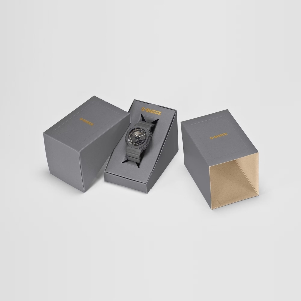 Casio G-SHOCK Damenuhr Alarm 20BAR Schwarz 40mm GMA-P2126W-8AER