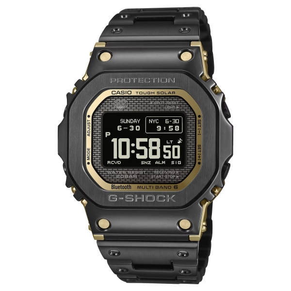Casio G-SHOCK Herrenuhr Digital Funk Solar Schwarz GMW-BZ5000BD-1ER