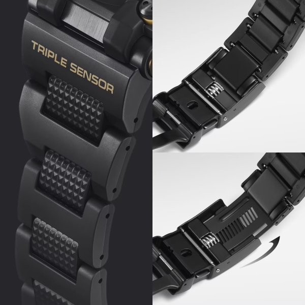 Casio G-SHOCK Pro FROGMAN Herrenuhr Funk Solar Digital GWF-D1000BC-1ER