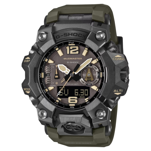 Casio G-SHOCK Pro Uhr Mudmaster Funk Solar Grün GWG-B1000-1A3ER