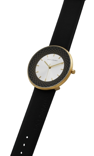 Rolf Cremer Damenuhr Spider Gent Quarz Goldfarben 42mm 508601
