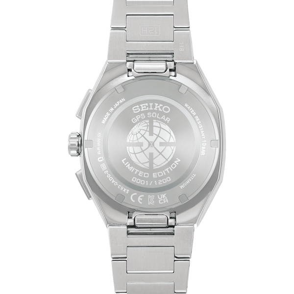 Seiko Astron Herrenuhr „Crystal Green“ GPS Solar Saphirglas Limited Edition HAB005J1