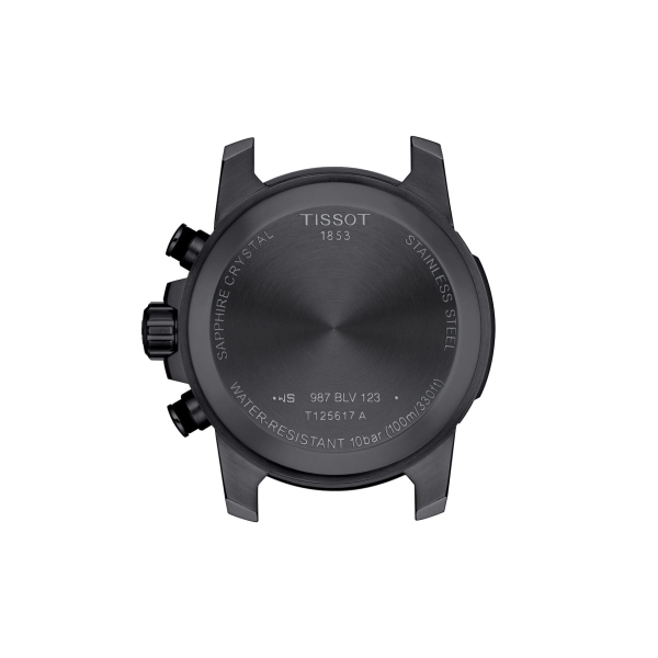 Tissot Supersport Chrono Uhr Saphirglas Schwarz 45mm T125.617.37.051.01