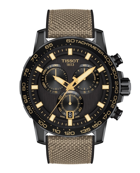 Tissot Supersport Chrono Uhr Saphirglas Schwarz 45mm T125.617.37.051.01