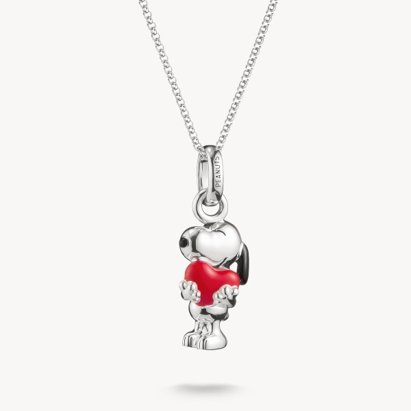 THOMAS SABO x Peanuts™ Snoopy & Herz Halskette 925er Silber KE2354-664-10-L45V