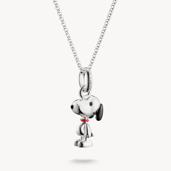 THOMAS SABO x Peanuts™ Snoopy Anhänger Halskette 925er Silber KE2357-664-7-L45V