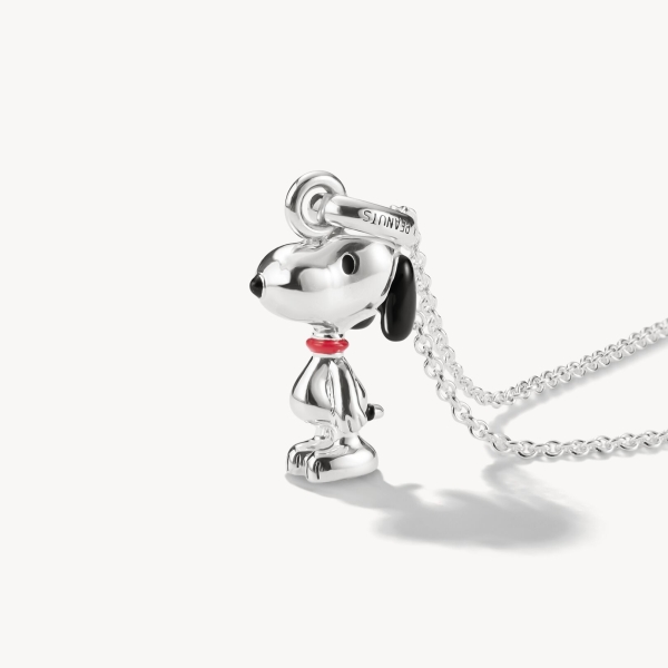 THOMAS SABO x Peanuts™ Snoopy Anhänger Halskette 925er Silber KE2357-664-7-L45V