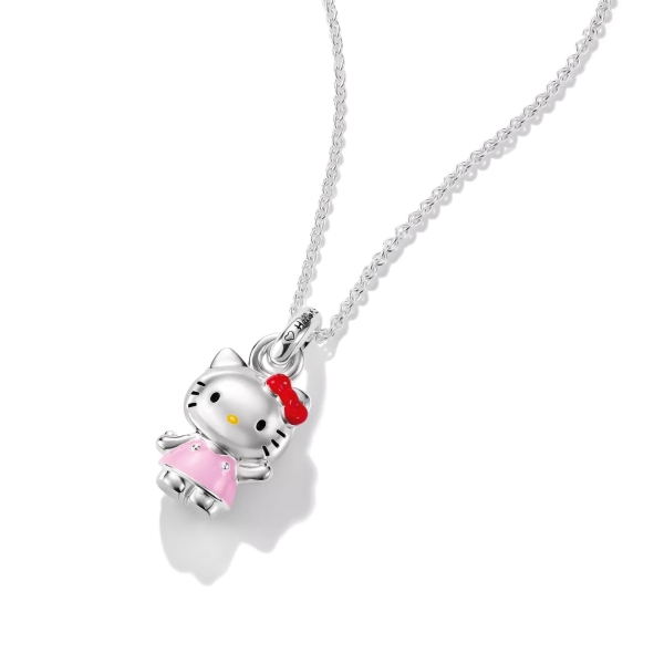 THOMAS SABO x Hello Kitty Halskette Pink 40-45cm KE2388-M06-7-L45V