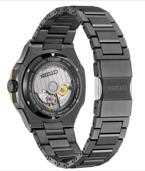 Citizen Series 8 Herrenuhr Automatik GMT Grau Limited NB6035-55H