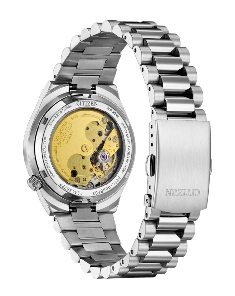 Citizen Tsuyosa Uhr Automatik Saphirglas Blau 37mm NJ0200-50M